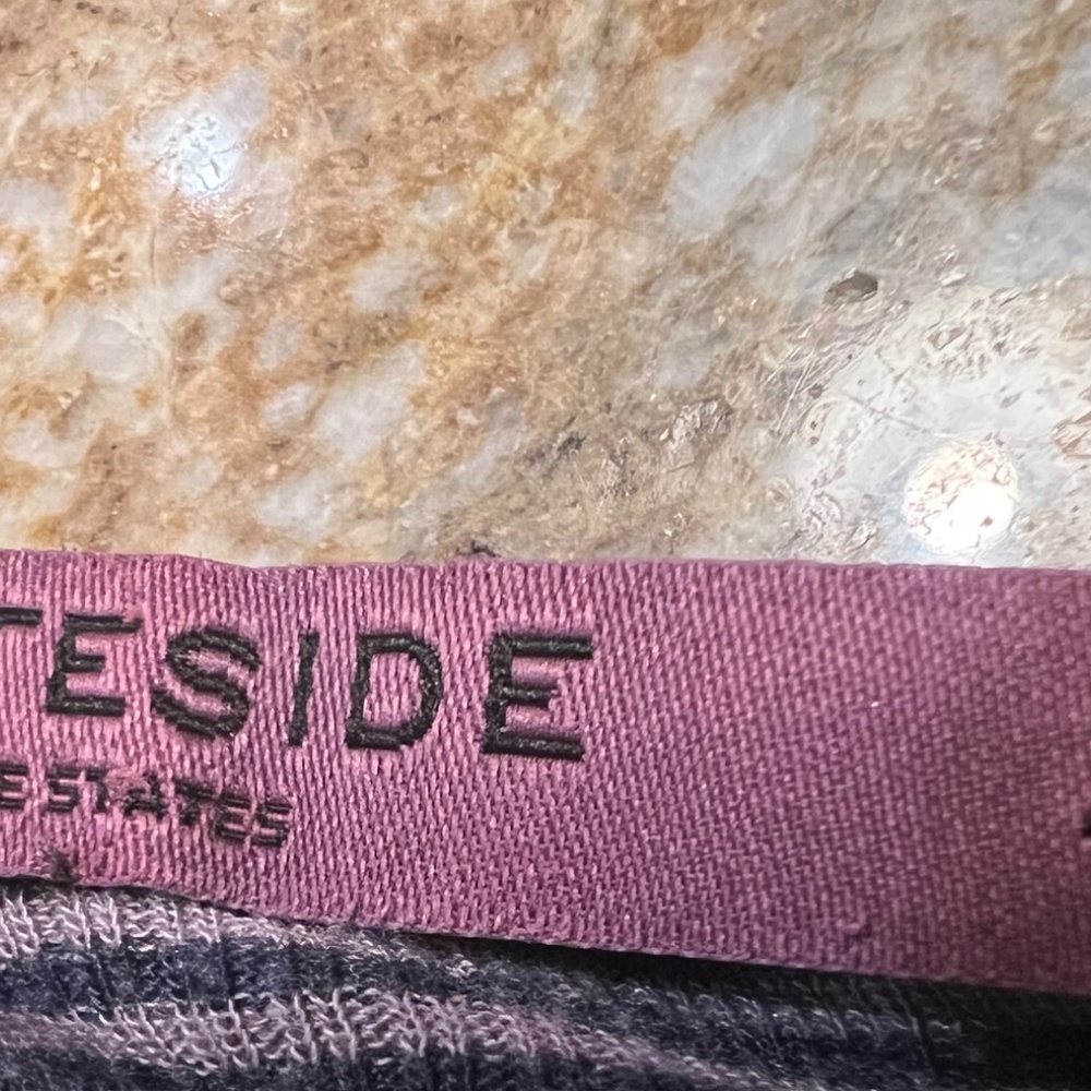 Stateside Brand Tank Top- Women  Size XS- Purple and Grey Striped - Picture 9 of 14